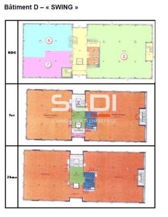 Bureaux A VENDRE OU A LOUER - LYON - 6 717 m²