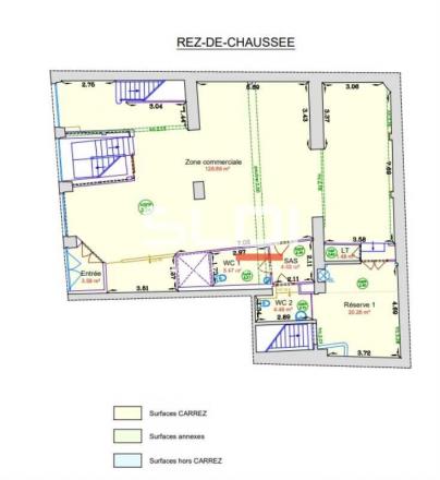 Commerces CESSION DE BAIL - LYON - 489 m²