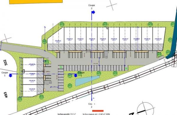 Activités A VENDRE OU A LOUER - CREMIEU - 3 592 m²