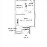 Appartement 96㎡ BERCK