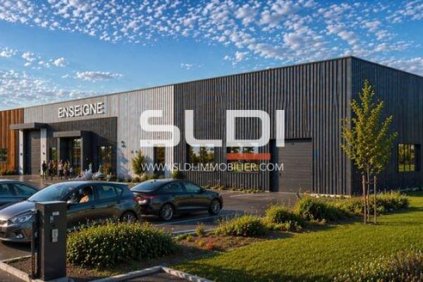 Locaux d'activités A VENDRE OU A LOUER - GUEREINS - 1 700 m²