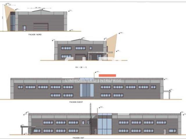 Locaux d'activités A VENDRE - DECINES CHARPIEU - 2 100 m²