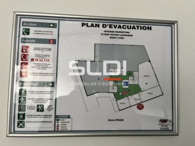 Bureaux A LOUER - LYON - 456 m²