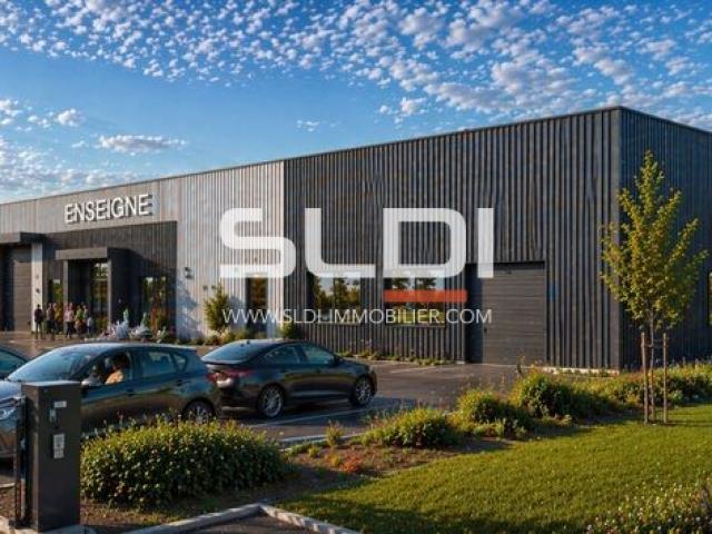 Locaux d'activités A VENDRE OU A LOUER - GUEREINS - 1 677 m²