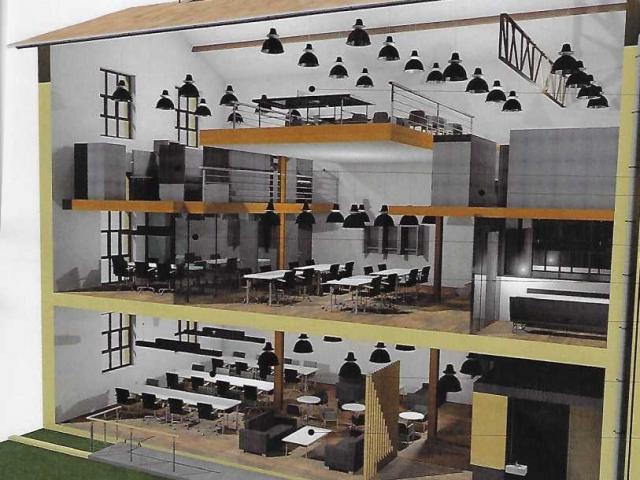 Bureaux A LOUER - FLEURIEU SUR SAONE - 300 m²