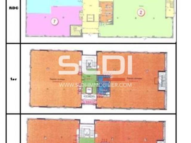 Bureaux A VENDRE OU A LOUER - LYON - 6 545 m²