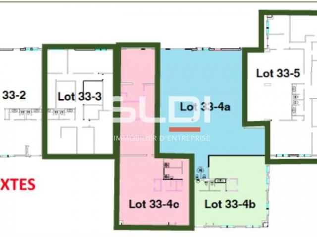 Locaux d'activités A LOUER - VENISSIEUX - 1 054 m²