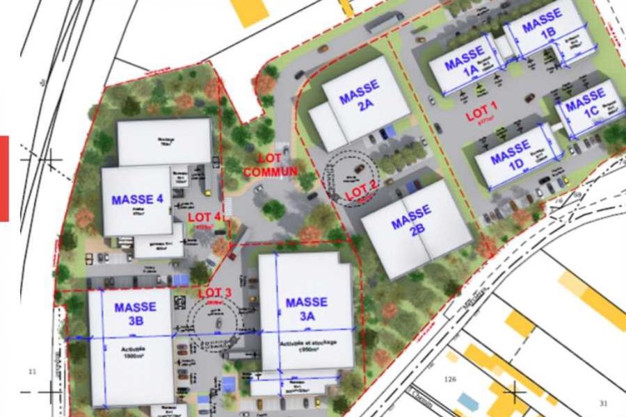 Bureaux A VENDRE OU A LOUER - RILLIEUX LA PAPE - 109 m²
